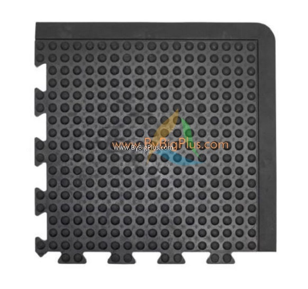 COBA Bubblemat Interlocking Rubber AntiFatigue Mat x 500mm, 500mm x