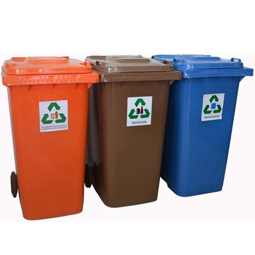 Recycle Garbage Bin (120Liters 3 in 1 Per Set) Size 460mm(W) x 550mm